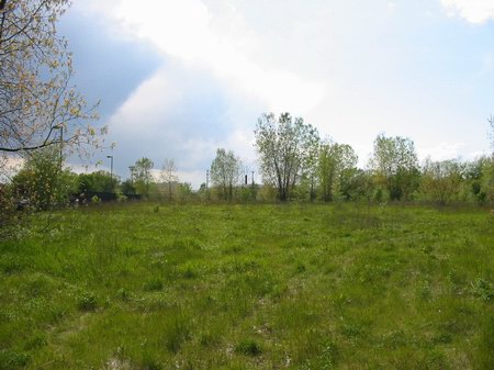 West Side Drive-In Theatre - Empty Lot - Photo From Water Winter Wonderland (newer photo)